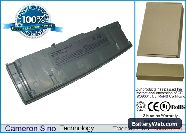 Dell Latitude LST C400ST Replacement Battery, 14.8V, 1900mAh, Li-ion 1