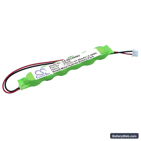 Dell Latitude C800 Replacement Battery, 7.2V, 40mAh, Ni-MH 1