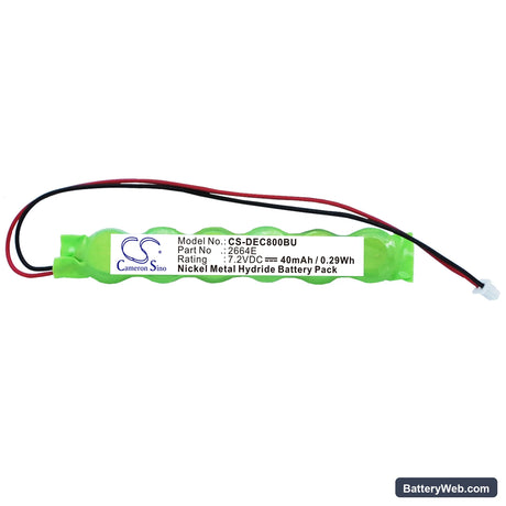 Dell Latitude C800 Replacement Battery, 7.2V, 40mAh, Ni-MH 3