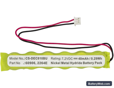 Toshiba Portege 300 Replacement Battery, 7.2V, 40mAh, Ni-MH 3