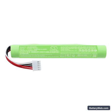 Denon Envaya DSB-200 Replacement Battery, 7.4V, 2600mAh, Li-ion 3