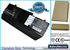 Dell Latitude D420 Replacement Battery, 11.1V, 5800mAh, Li-ion 1