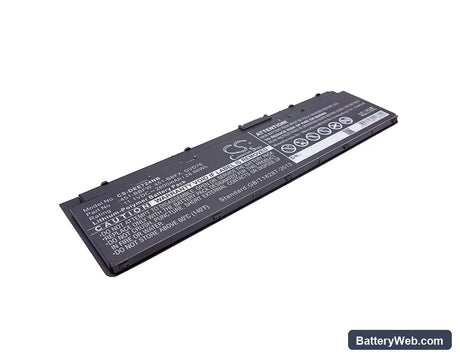 Dell Latitude E7240 Replacement Battery, 11.1V, 2600mAh, Li-Polymer 1