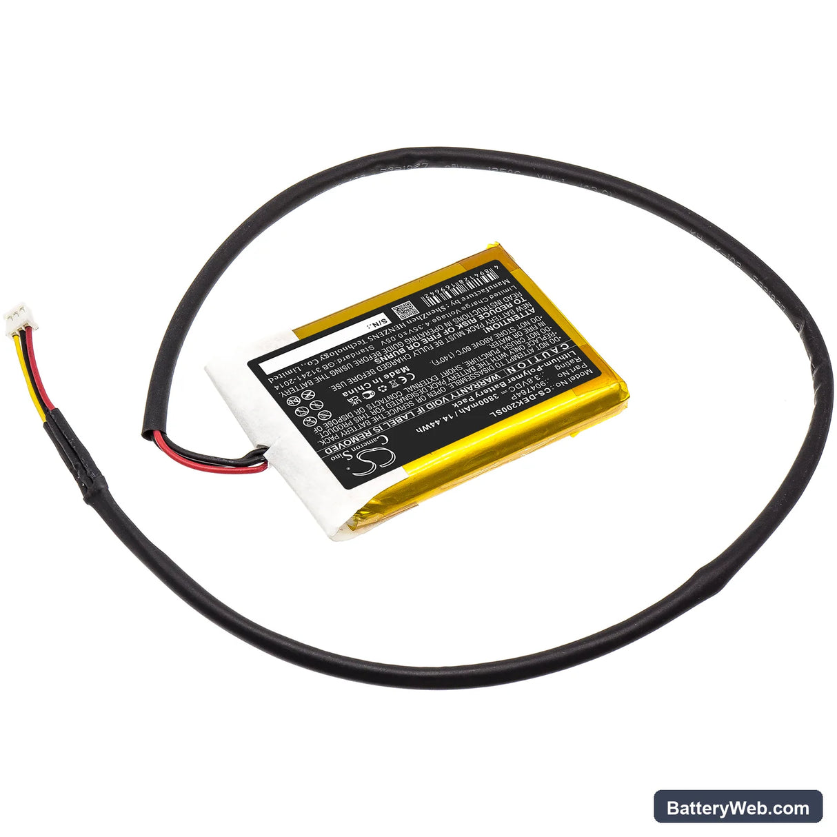 idealens K2 Replacement Battery, 3.8V, 3800mAh, Li-Polymer 2