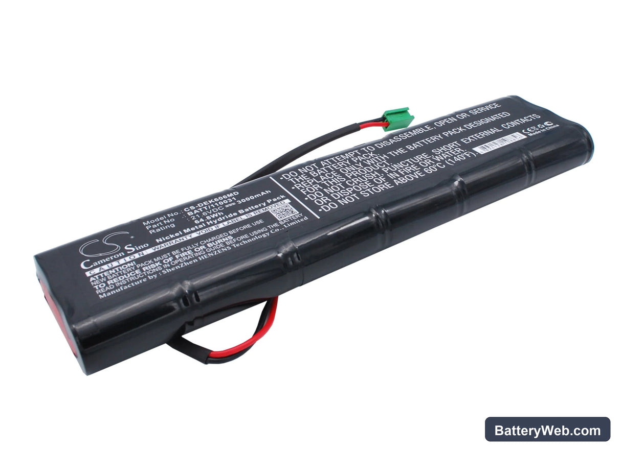 Hellige Cardiotest EK53 Replacement Battery, 21.6V, 3000mAh, Ni-MH 1
