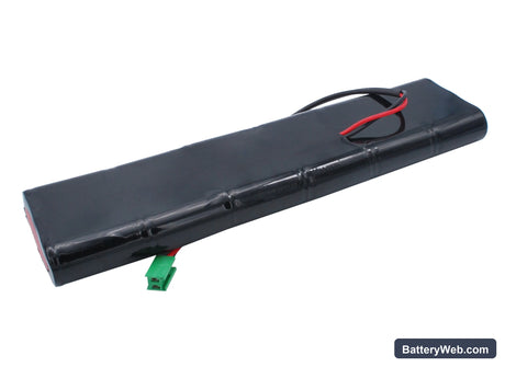 Hellige Cardiotest EK53 Replacement Battery, 21.6V, 3000mAh, Ni-MH 4