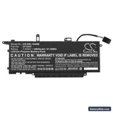 Dell Latitude 14 9410 2-in-1 Replacement Battery, 7.6V, 6800mAh, Li-Polymer 3