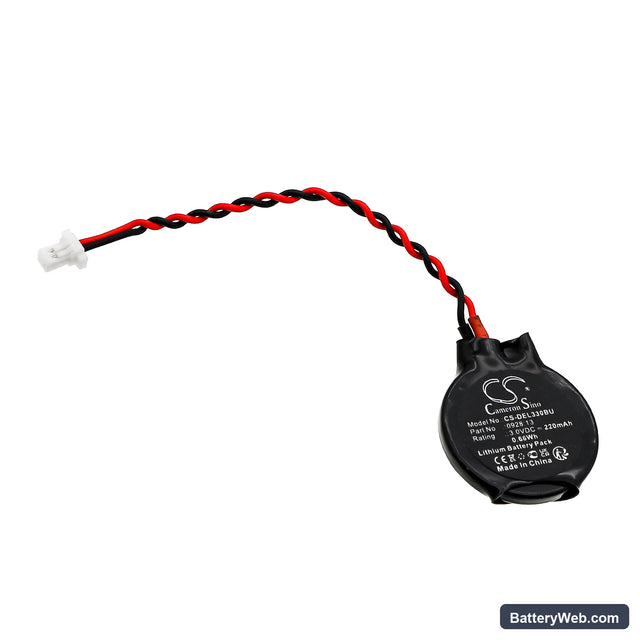 Dell Latitude 3330 Replacement Battery, 3V, 220mAh, Lithium 1
