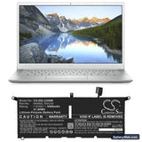 Dell Latitude 3301 Replacement Battery, 7.6V, 5500mAh, Li-Polymer 5
