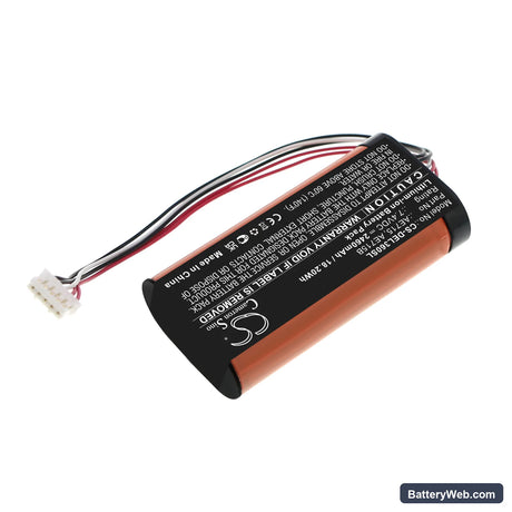 Dell Wireless 360 Speaker Replacement Battery, 7.4V, 2460mAh, Li-ion 2
