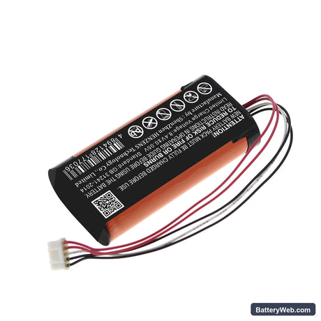 Dell Wireless 360 Speaker Replacement Battery, 7.4V, 2460mAh, Li-ion 3