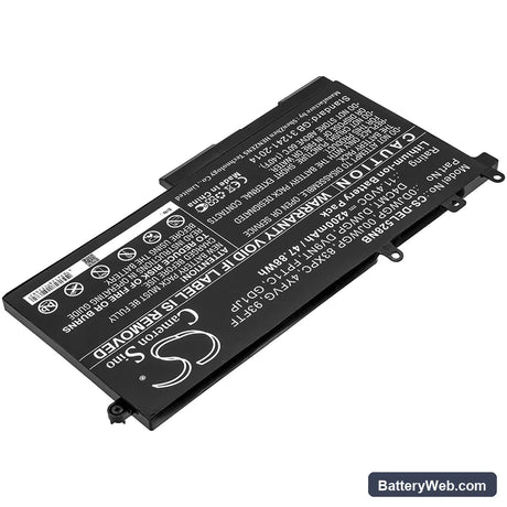 Dell Latitude 12 5290 Replacement Battery, 11.4V, 4200mAh, Li-ion 2