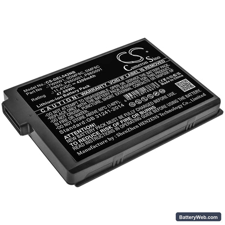 Dell Latitude 7424 Replacement Battery, 11.4V, 4200mAh, Li-ion 1