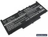 Dell Latitude 12 E7270 Replacement Battery, 7.6V, 7200mAh, Li-Polymer 1