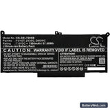 Dell CTOL7480-D1506CN Replacement Battery, 7.6V, 7500mAh, Li-ion 5