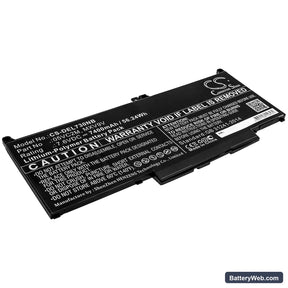 Dell Latitude 13 7300(N052L7300-D1716FCN) Replacement Battery, 7.6V, 7400mAh, Li-Polymer 1