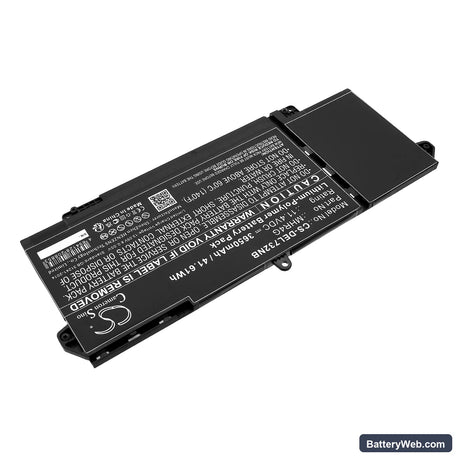 Dell Latitude 13 5320 Replacement Battery, 11.4V, 3650mAh, Li-Polymer 2