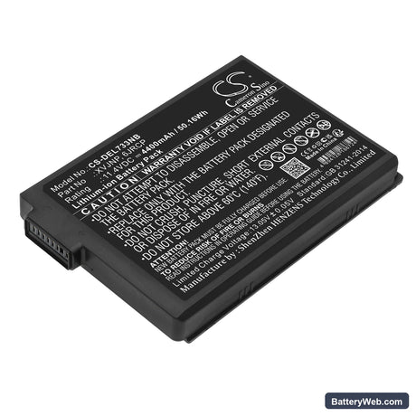 Dell Latitude 7330 Rugged Replacement Battery, 11.4V, 4400mAh, Li-ion 1