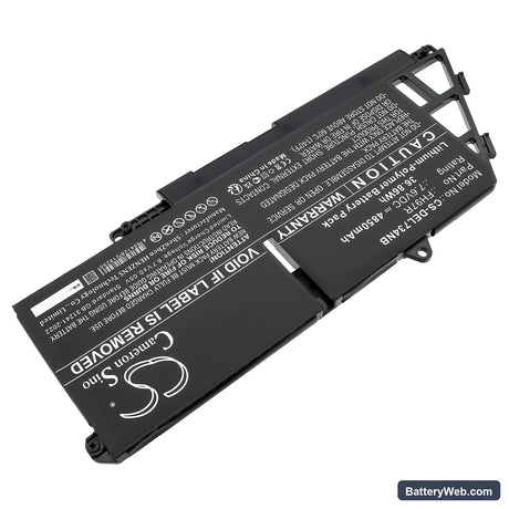 Dell Latitude 7340 Replacement Battery, 7.6V, 4850mAh, Li-Polymer 2