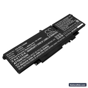 Dell Latitude 7450 Replacement Battery, 11.4V, 4850mAh, Li-ion 1