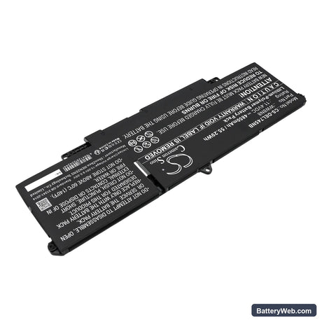 Dell Latitude 7450 Replacement Battery, 11.4V, 4850mAh, Li-ion 2