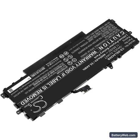 Dell Latitude 9420 2-in-1 Replacement Battery, 11.55V, 4800mAh, Li-Polymer 2