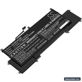 Dell Latitude 9510 2-in-1 Replacement Battery, 11.4V, 7250mAh, Li-Polymer 1