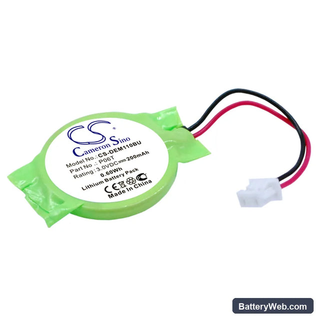 Dell Alienware M11X Replacement Battery, 3V, 200mAh, Lithium 1