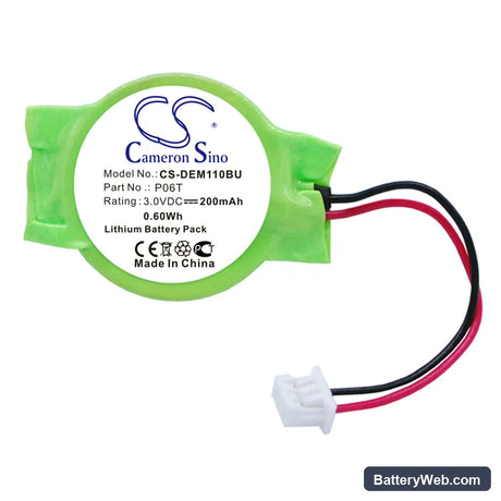 Dell Alienware M11X Replacement Battery, 3V, 200mAh, Lithium 3
