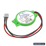 Dell XPS 1318 Replacement Battery, 3V, 200mAh, Lithium 1