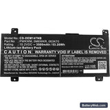 Dell Inspiron 14 7466 Replacement Battery, 15.2V, 3500mAh, Li-ion 3