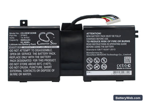Dell Alienware 17 Replacement Battery, 14.8V, 5600mAh, Li-ion 1