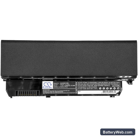 Dell Mimi 9 Replacement Battery, 14.8V, 2200mAh, Li-ion 3