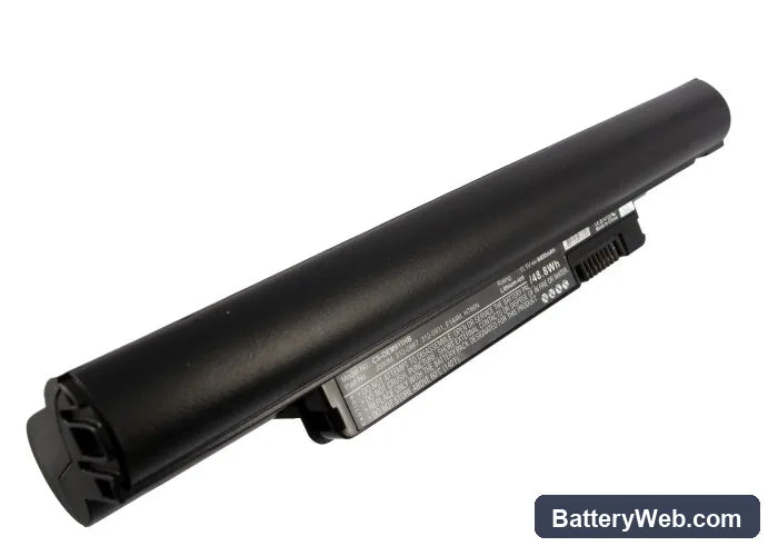 Dell Inspiron Mini 10 Replacement Battery, 11.1V, 4400mAh, Li-ion 1