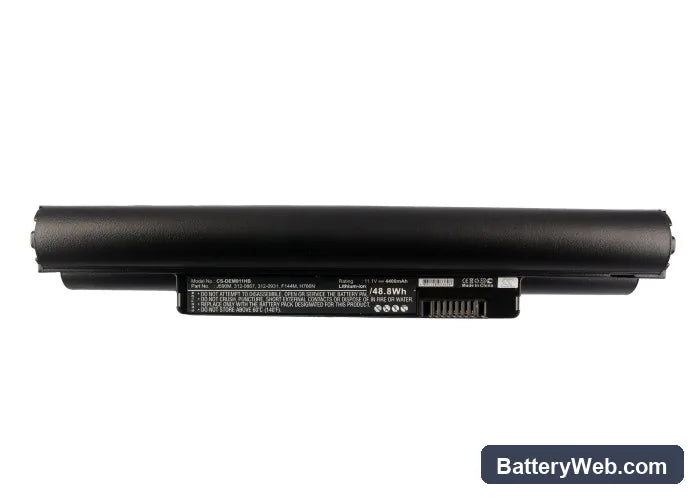 Dell Inspiron Mini 10 Replacement Battery, 11.1V, 4400mAh, Li-ion 5