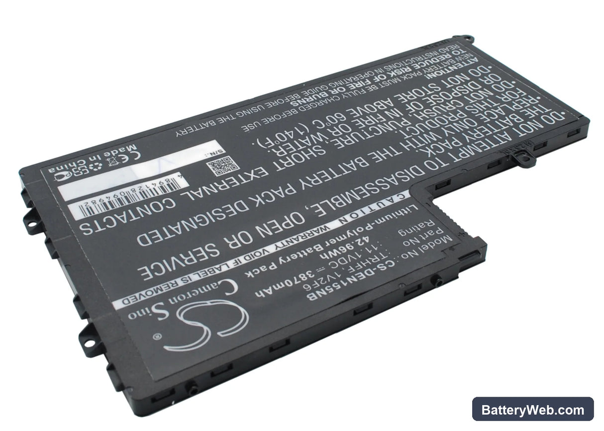 Dell Inspiron 15 Replacement Battery, 11.1V, 3870mAh, Li-ion 2
