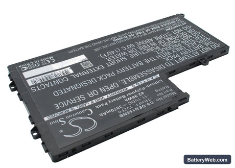 Dell Inspiron 15 Replacement Battery, 11.1V, 3870mAh, Li-ion 2