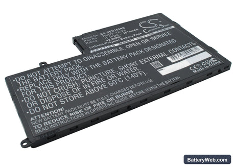 Dell Inspiron 15 Replacement Battery, 11.1V, 3870mAh, Li-ion 3