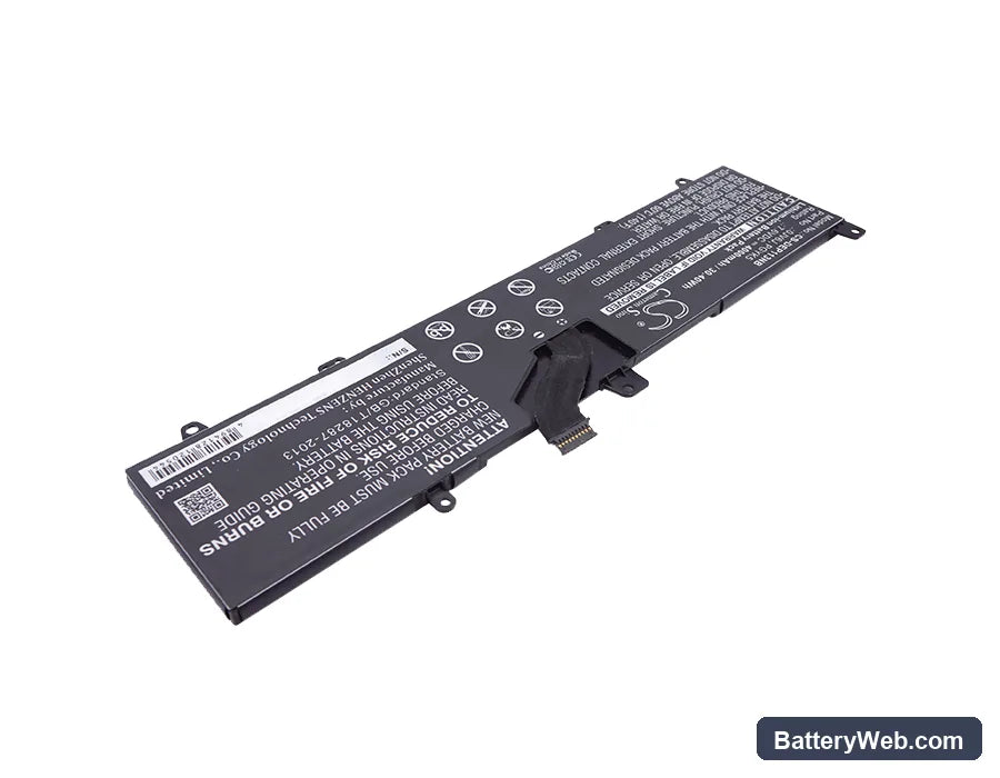 Dell Inspiron 11 3000 Replacement Battery, 7.6V, 4000mAh, Li-ion 2