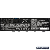 Dell Inspiron 7373 Replacement Battery, 11.4V, 3100mAh, Li-ion 3