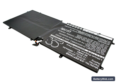 Dell XPS 18 Replacement Battery, 14.8V, 4600mAh, Li-Polymer 2