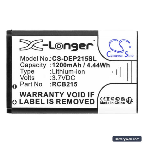 Skylink Classic Replacement Battery, 3.7V, 1200mAh, Li-ion 3