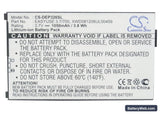 Doro PhoneEasy 326 Replacement Battery, 3.7V, 1050mAh, Li-ion 5