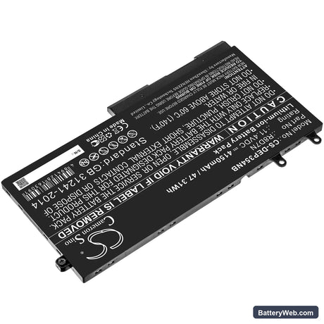 Dell Precision 15 3540 Replacement Battery, 11.4V, 4150mAh, Li-ion 2