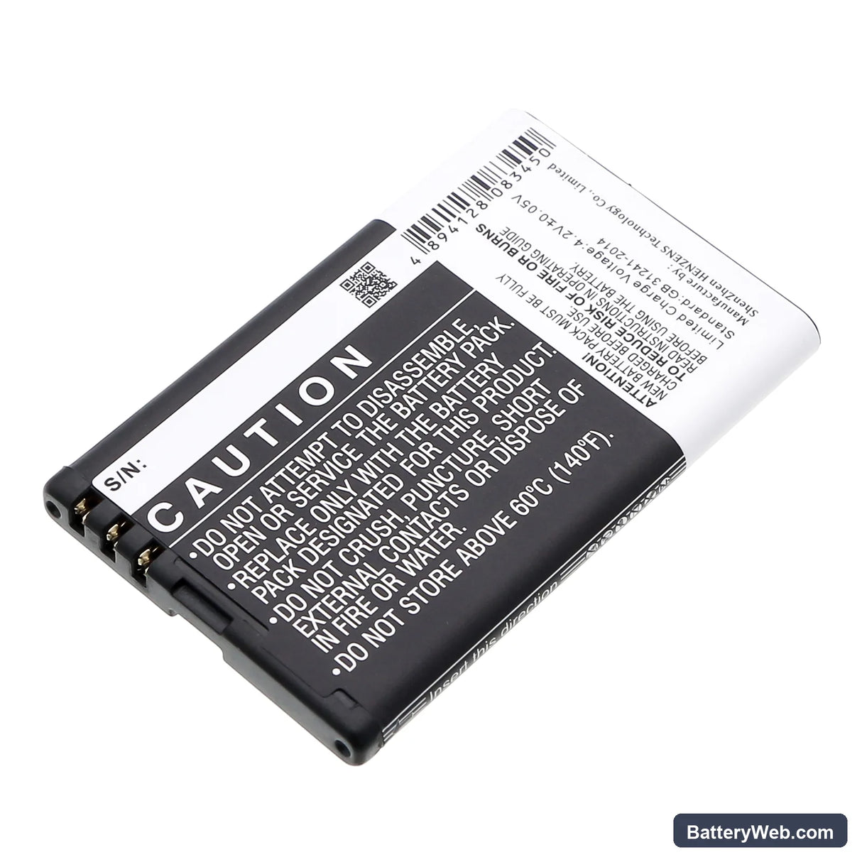 Doro Primo 365 Replacement Battery, 3.7V, 1300mAh, Li-ion 3