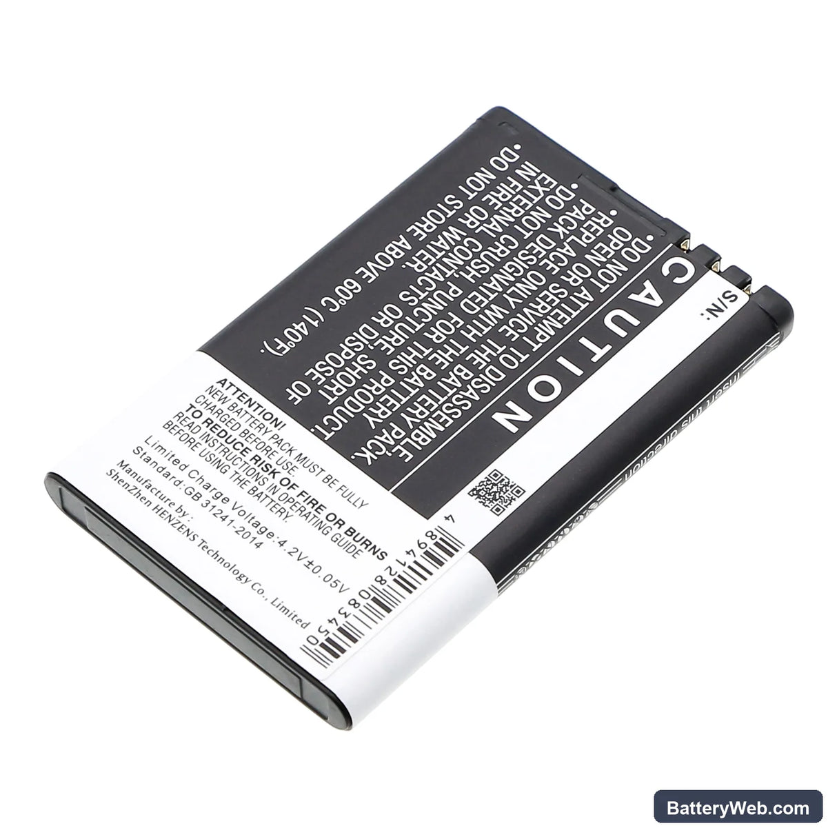 Doro Primo 365 Replacement Battery, 3.7V, 1300mAh, Li-ion 4