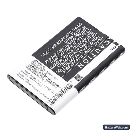 Doro Primo 365 Replacement Battery, 3.7V, 1300mAh, Li-ion 4