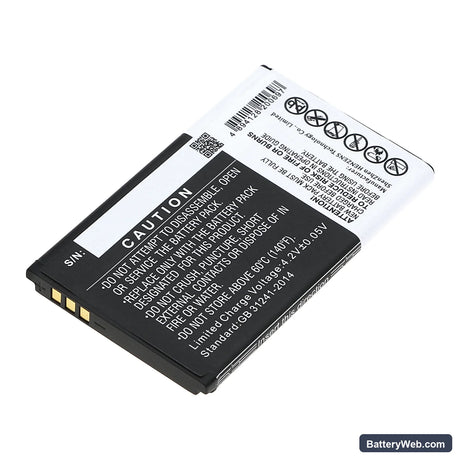 Doro Primo 368 Replacement Battery, 3.7V, 1000mAh, Li-ion 3