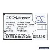 Doro Primo 368 Replacement Battery, 3.7V, 1000mAh, Li-ion 5