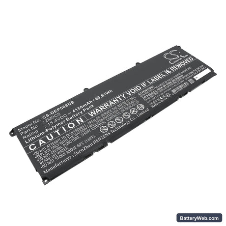 Dell Precision 5680 Replacement Battery, 15.4V, 4150mAh, Li-Polymer 1